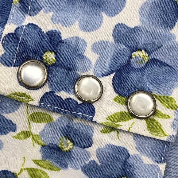 Vintage Liz Claiborne Wrangler Button Down Blouse Long Sleeve Dress Shirt - Picture 2 of 8